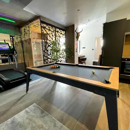 Capsule Wellness - Sauna - Balneo - Machine De Sport Privatif - Ps5 - 2 아파트